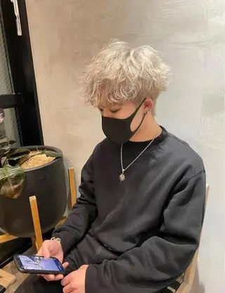 ショート カラー メンズ 渋谷/メンズ特化/ 女子ウケ/FUKAのヘアスタイル