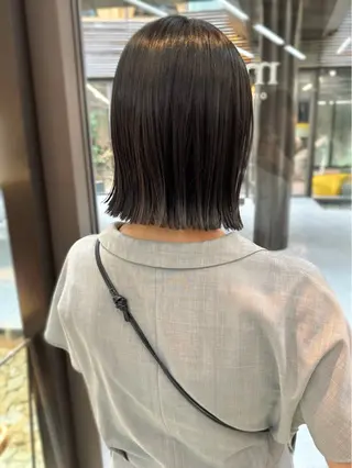 ミディアム mee.表参道所属・ボブ/ショート /パーマ/shinのヘアスタイル