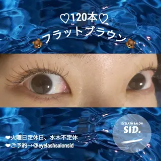 マツエク・マツパ アイブロウ eye lash salon SIDのマツエク・マツパデザイン