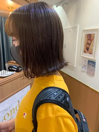 ショート カラー 韓国ヘア/艶カラー /田中悠佑のヘアスタイル