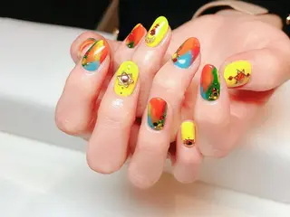 ネイル Protea ❁⃘*.ﾟ清家 美穂のネイルデザイン