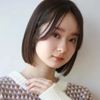 セミロング カラー 🌱小顔ヘア/ボブ ミディアム/双葉🌱のヘアスタイル