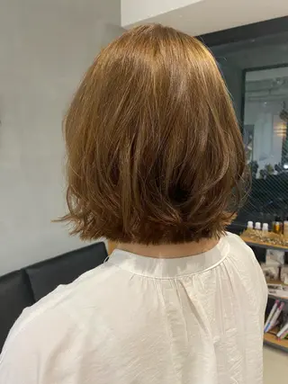 ミディアム 田村 りなのヘアスタイル