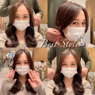 ロング 韓国ヘア🇰🇷髪質 改善たけるのヘアスタイル