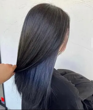 ロング 白石 心愛のヘアスタイル