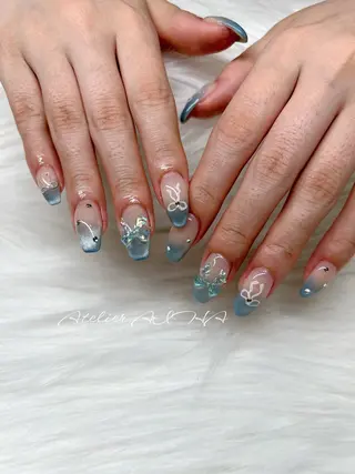 ミディアム アトリエAIHA所属・アトリエAIHA★ フィルイン推奨サロンのネイルデザイン