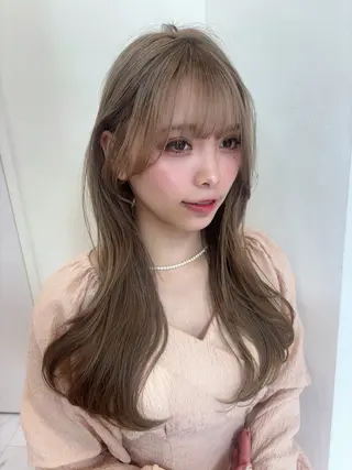 ロング カラー 🌟TOSHI/透明 感カラー/ショートのヘアスタイル