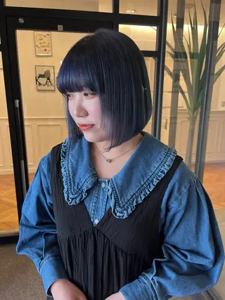 カラー 平間 稔希のヘアスタイル