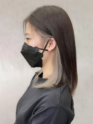 セミロング カラー 🍀髪質改善、カラー TAICHI🍀のヘアスタイル