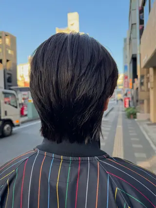 メンズ 米元 春奈のヘアスタイル