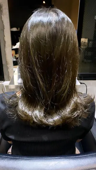 セミロング カラー 艶髪/髪質改善/ MONSO山本のヘアスタイル