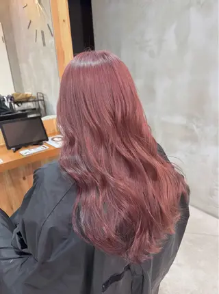 ロング カラー 藪田 幸紀のヘアスタイル