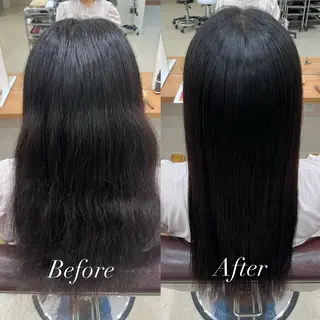 ロング 永井 夢彩のヘアスタイル