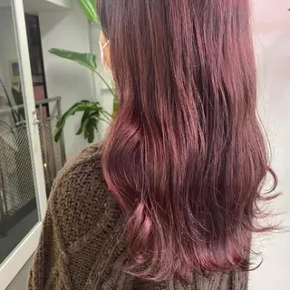 ロング 韓国レイヤー/透明感 カラー🦋mioのヘアスタイル