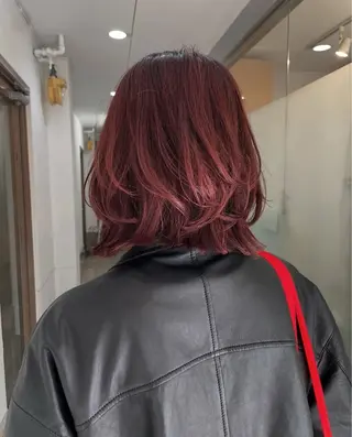 ミディアム カラー 坂本 圭太朗のヘアスタイル