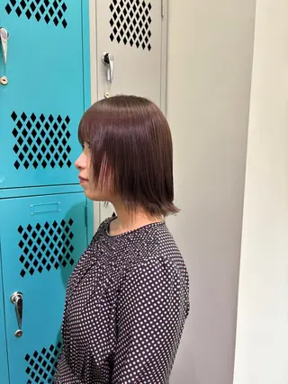 ミディアム 三軒茶屋/レディース カット/Momoのヘアスタイル