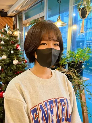 ショート カラー BRIDGE HAIR所属・reika 🩰のヘアスタイル