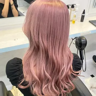 ミディアム カラー 🎀🧁ダメージレス 艶髪カラー🧁🎀のヘアスタイル