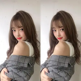 ロング カラー 池袋髪質改善 タニグチのヘアスタイル