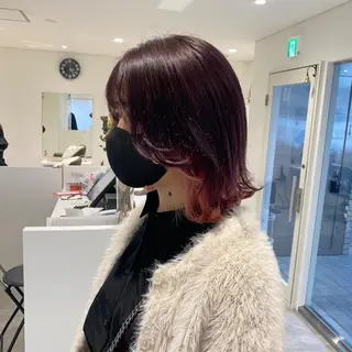 カラー ミディアム E Komo hair所属・Wow❕E Komo hair 永井一輝のヘアスタイル