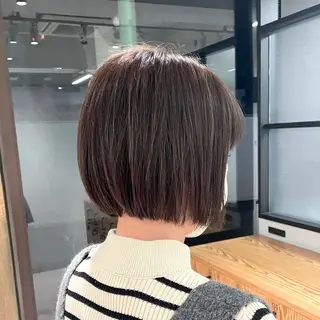 ショート カラー DX SHARE SALON所属・matka白髪ぼかし 大人ヘア/KEIKOのヘアスタイル