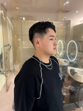 ショート パーマ メンズ 🌟透明感カラー🌟 恵比寿/sayuのヘアスタイル