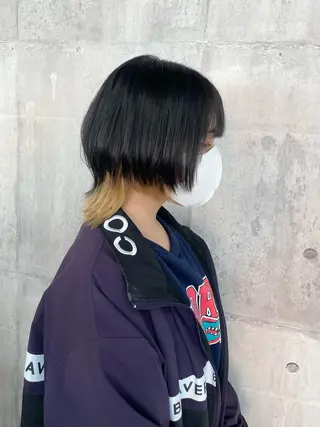 ショート _WHITE浜松店 もえかのヘアスタイル