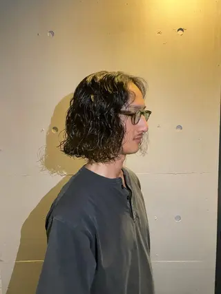 パーマ メンズ fifth神宮前 HIN★T★のヘアスタイル