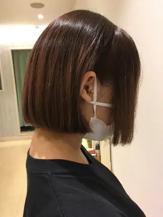 ショート カラー 髪質改善✨ 風間里咲【西荻窪】のヘアスタイル