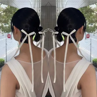 ミディアム ヘアアレンジ ☻モエカ/ハイトーン アレンジ メンズ☻のヘアスタイル