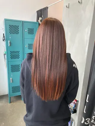 ロング 平野 朋未のヘアスタイル