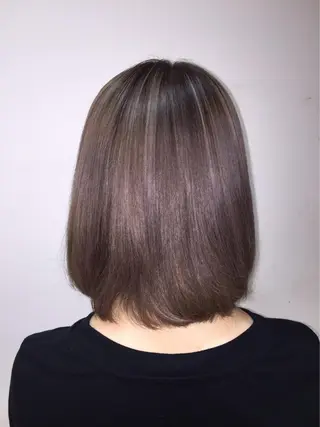 ミディアム カラー 寺内 紳悟のヘアスタイル