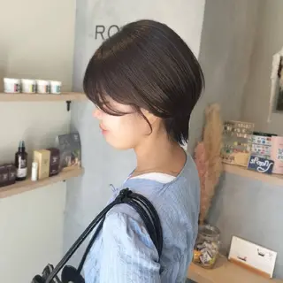 ショート ROCCO ひなこのヘアスタイル