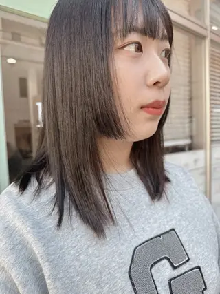 ミディアム ROIS渋谷【ロイス】所属・高橋大樹/グレージュ /ベージュ/美髪のヘアスタイル