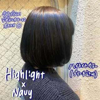 ミディアム カラー 暖色艶color / ボブ🦩Rioのヘアスタイル