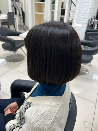 ミディアム 【暖色カラー特化】 中山由梨のヘアスタイル