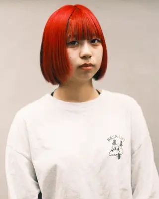 ショート カラー ヘアアレンジ 個性爆弾💣 ダブルカラー/ゆかのヘアスタイル