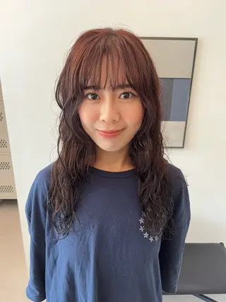 カラー 彩葉/ブリーチ/ カットモデル栄・伏見のヘアスタイル