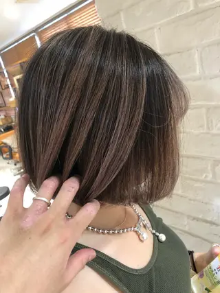 ショート カラー olino 【オリノ】西田辺のヘアスタイル