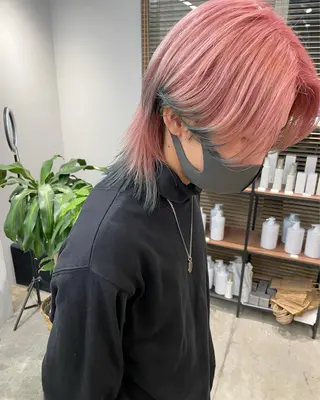 メンズ ior北千住【イオール】所属・YU(ハイトーン/ ブリーチカラー)のヘアスタイル