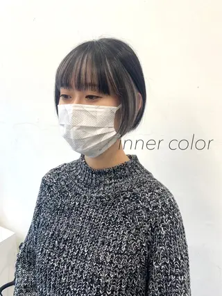 ショート カラー レイヤーカット/艶髪 ✨💭KIRARIのヘアスタイル