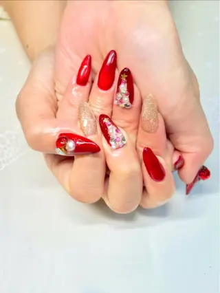 ネイル 新宿ネイルサロン ジェミディローサ所属・新宿ネイルサロン ジェミディローサのネイルデザイン