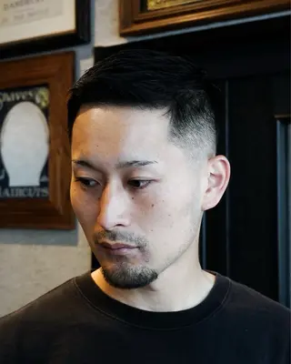 ショート DAU BARBER SHOP 青山所属・金浜 大樹のヘアスタイル