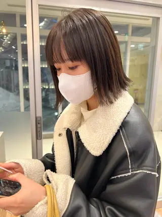 ショート 韓国風デザイン 💐MIZUKI💐のヘアスタイル