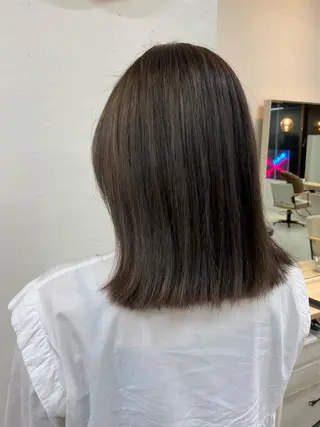 ミディアム 宮澤 泉のヘアスタイル
