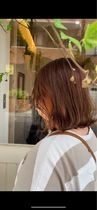 ミディアム カラー インナーカラー🌈 サイトウ ミズキのヘアスタイル