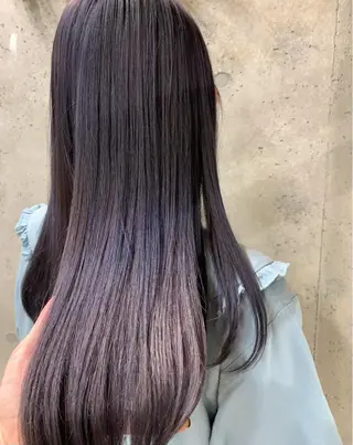 ロング カラー にった みずきのヘアスタイル