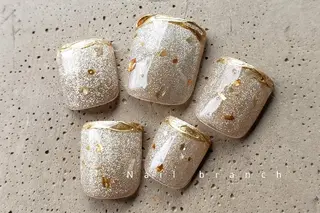 ロング カラー パーマ ヘアアレンジ ネイル マツエク・マツパ アイブロウ Nail branchのネイルデザイン