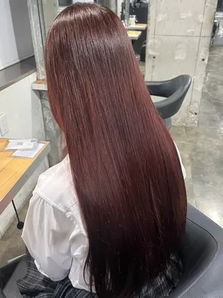 カラー 🍒おたく美容師🍒 暖色ヘア Yuu🍒のヘアスタイル
