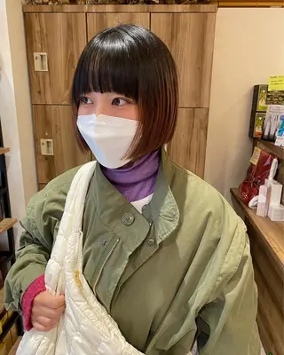 ショート パーマ パーマ指名No1 /namiのヘアスタイル